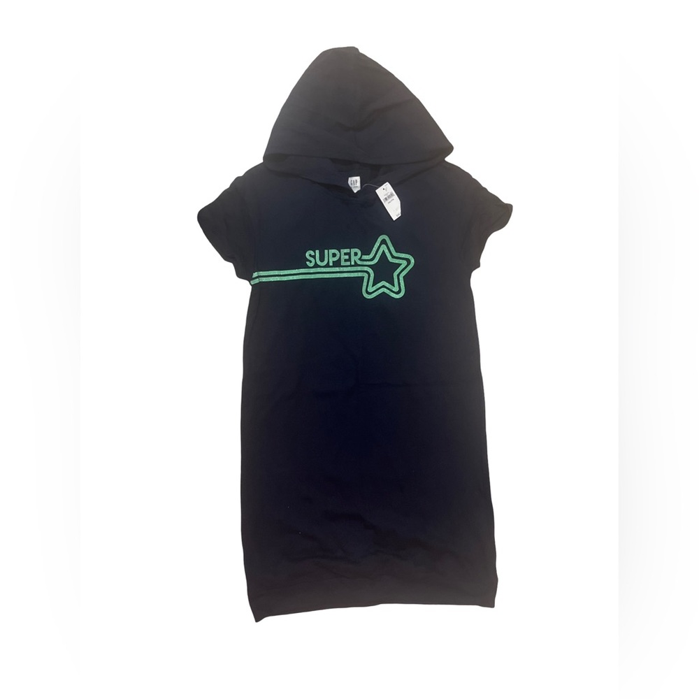 BNWT GIRLS GAP KIDS 2x HOODED DRESS size XXL - Picture 2 of 3
